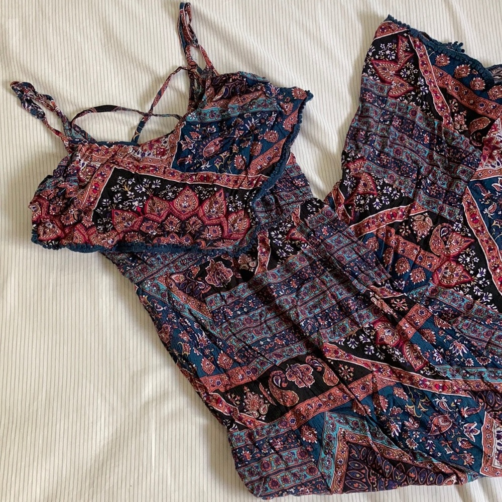 American Eagle Boho Maxi Dress